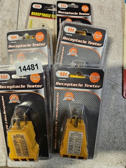 Iit Receptacle Tester - 6 Qty