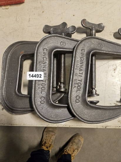 Cincinnati Tool Co C-clamp - 4qty