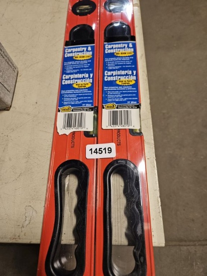 M-d Building Products Carpentry Box Beam Level - 2qty