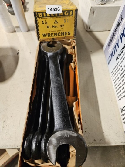 Billings Open End Wrench - Box Full