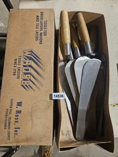 W.Rose Inc Trowel For Bricks Or Tiles - Box Full