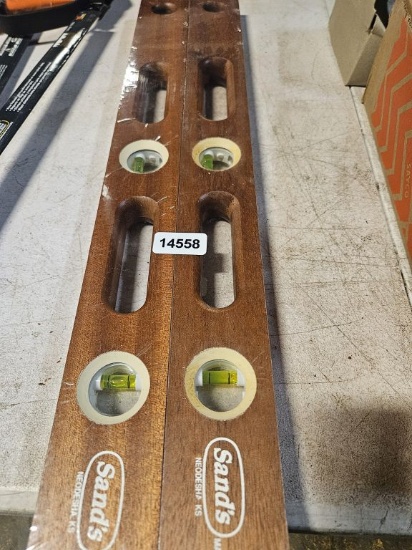 Sand's Wooden Level - 2 Qty
