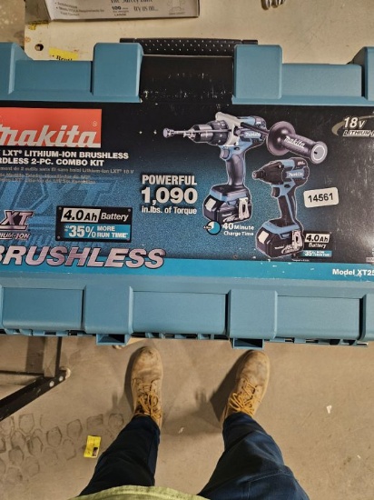 Makita Cordless 2 Pc Combo Kit