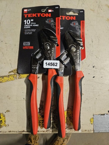 Tekton 10" Groove Joint Plier- 2 Qty