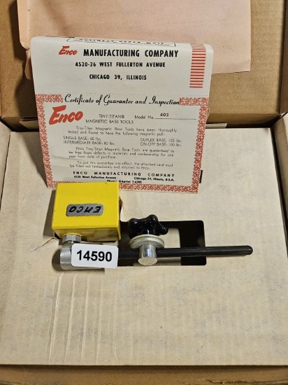 Enco Tiny-titan Magnetic Base Tools