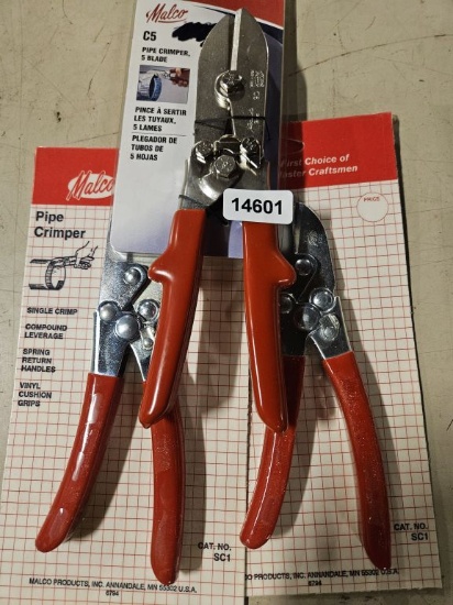 Malco Pipe Crimper - 3qty