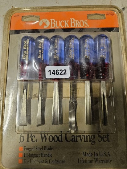 Buck Bros 6pc Wood Carving Set