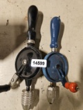 Vintage Handyman Hand Crank Egg Beater Drill - 2 Qty