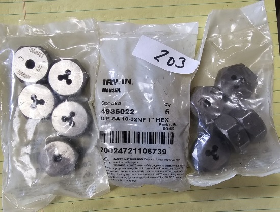 Irwin Hex Dies