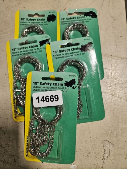18" Safety Chain