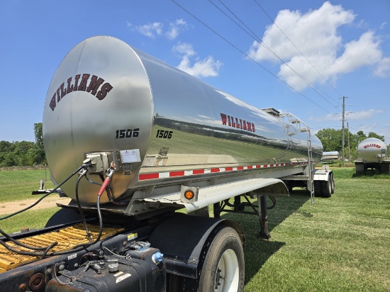 2015 Walker Stainless Steel Food Grade Tanker