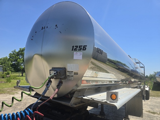 2012 Walker Stainless Steel Food Grade Tanker