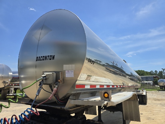 2014 Walker Stainless Steel Food Grade Tanker