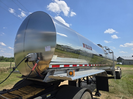 2015 Walker Stainless Steel Food Grade Tanker