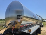 2016 Walker Stainless Steel Food Grade Tanker