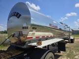 2016 Walker Stainless Steel Food Grade Tanker