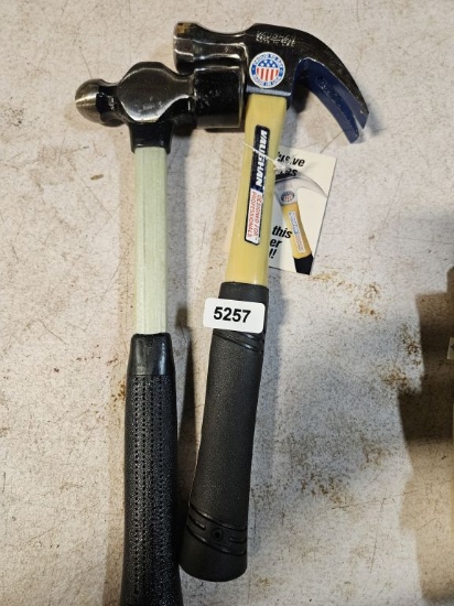 Ball Peen Hammer And Vaughan Framing Hammer