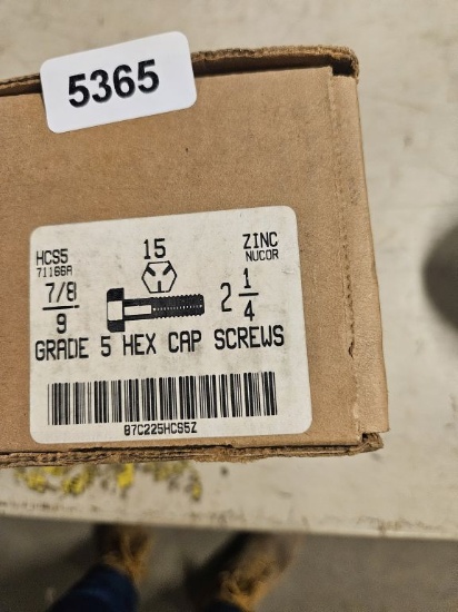 Grade 5 Hex Cap Screw