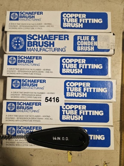 Schaefer Brush Copper Tube Fitting Brush