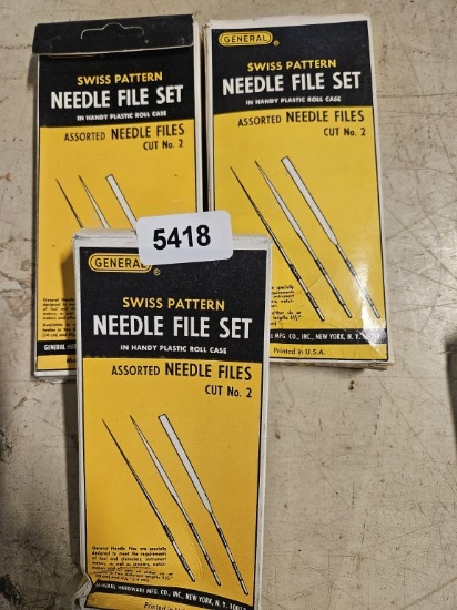 General Swiss Patter Needle File Set