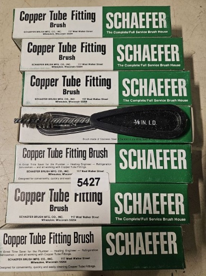 Schaefer Brush Copper Tube Fitting Brush