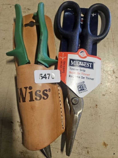 Wiss Snips & Midwest Tinner Snip