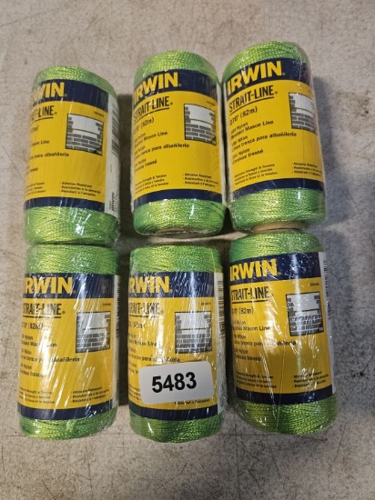 Irwin Strait Line 18# Nylon Braided Mason Line