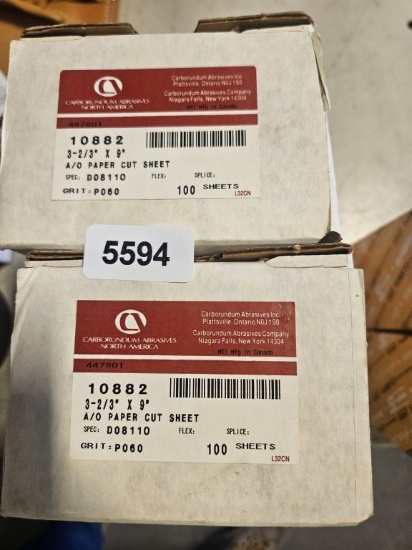 Carborundum Abrasives A/o Paper Cut Sheet