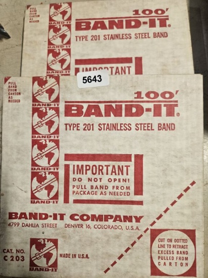 Band-it Type 201 Stainless Steel Band