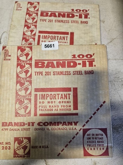 Band-it Type 201 Stainless Steel Band
