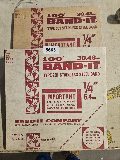 Band It Type 201 Stainless Steel Band