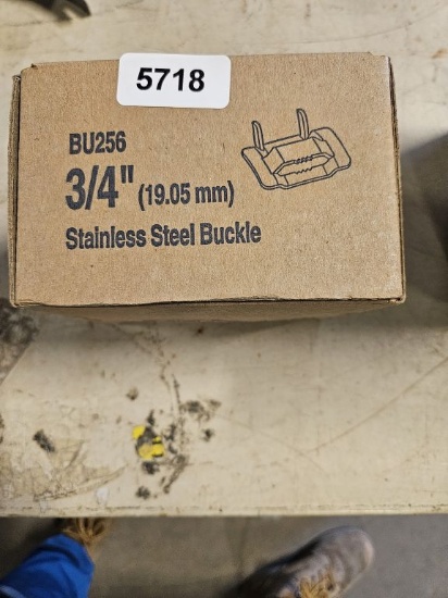 3/4" Stainless Steel Buckle