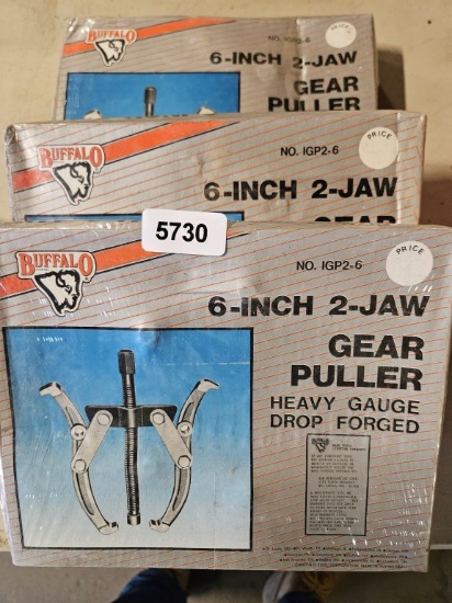 Buffalo 6" 2 Jaw Gear Puller
