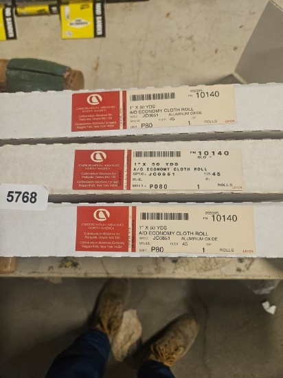 Carborundum Abrasives A/o Economy Cloth Roll