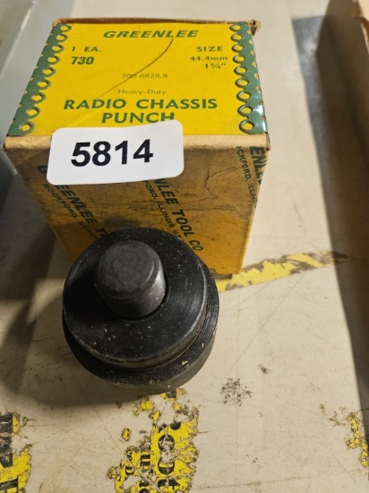 Greenlee Radio Chassis Punch