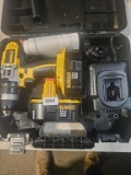 Dewalt Cordless With 2 Batteries And Battery Charger With Carrying Case