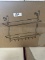 Bostoer Wall Mount Kitchen Rack With Hooks