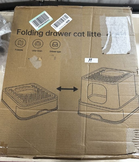 Rizzari Cat Litter Box