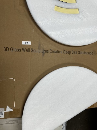 Glass Wall Sculpture