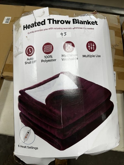 Heated Throw Blanket