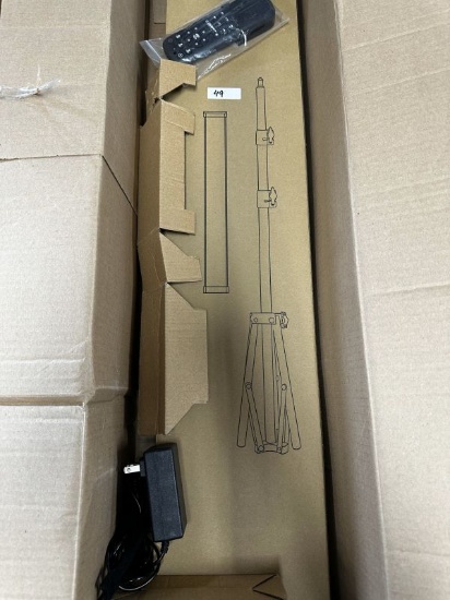 Lamp End Stand With Remote