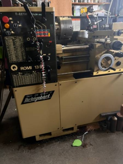 Bridgeport Romi 13-5 Precision Metalworking Lathe