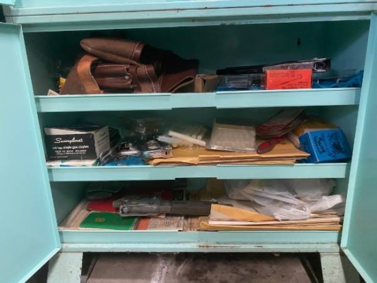 Cabinet Contents only as pictured