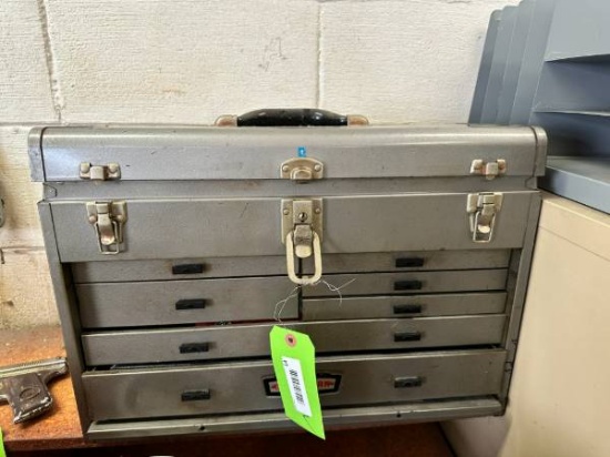 Portable Metal Multi-Drawer Tool Chest