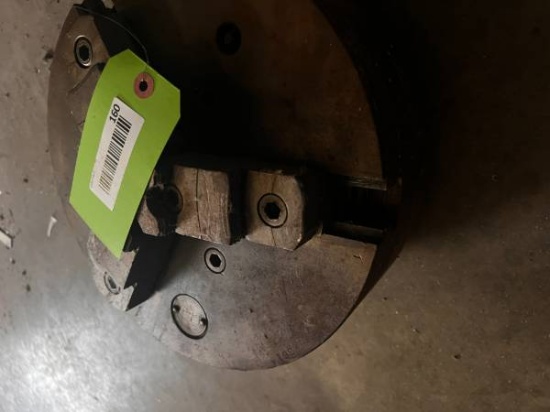 Heavy-Duty Lathe Chuck for Metalworking