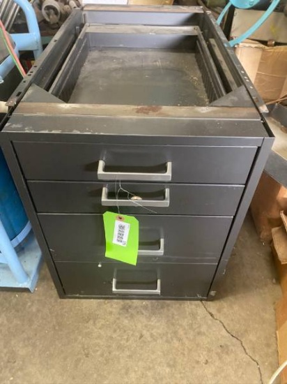 Metal 4-Drawer Tool Cabinet