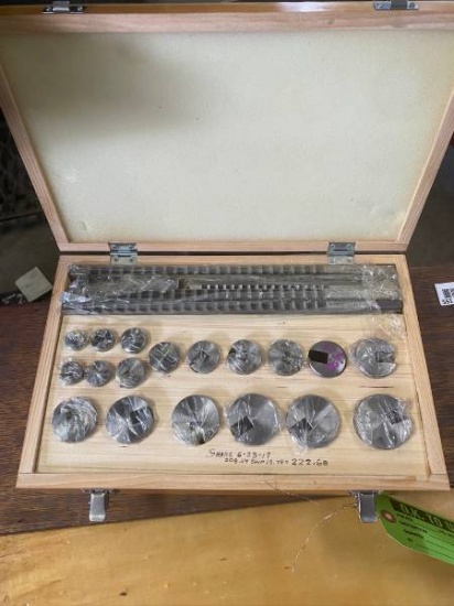 No. 20 Keyway Broach Set