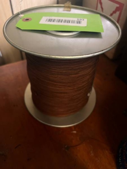 Copper Tone Wire Spool