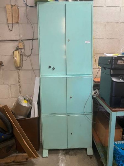 3-Tier Metal Industrial Storage Cabinet