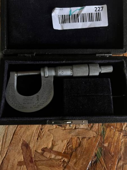 Lufkin 1641V Micrometer with Original Case